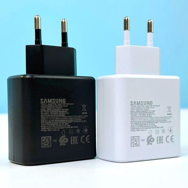 Сетевое зарядное устройство Samsung 45W PD + кабель Type-C id_3074 фото