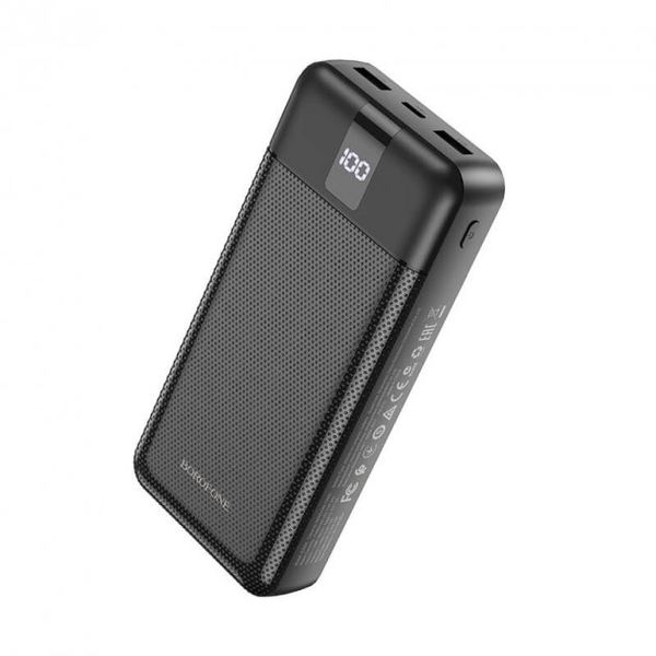 Power Bank Внешний аккумулятор Borofone BJ20A 20000mAh 2USB, Type-C, с кабелями id_2382 фото