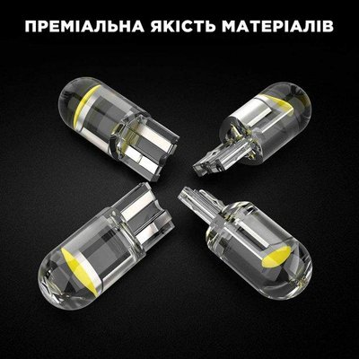 Автомобильные светодиодные лампы LED W5W Красный id_2470 фото