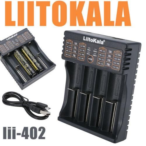 Зарядное устройство LiitoKala Lii-402, POWER BANK, 4Х- 18650, АА, ААА Li-Ion, LiFePO4, Ni-Mh, ОРИГИНАЛ 783498875 фото