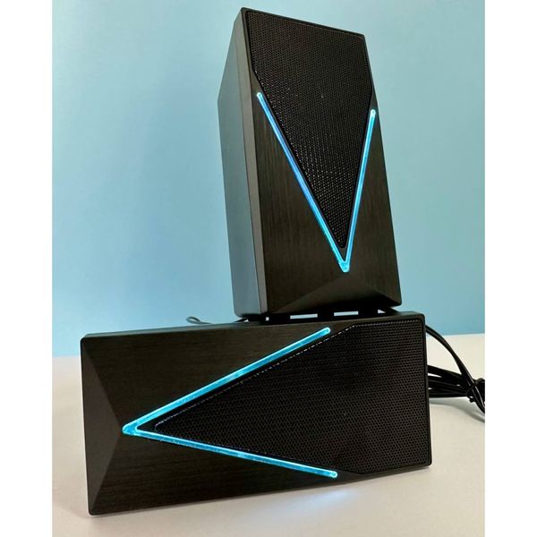 Колонки для ПК компьютера, ноутбука Speaker E-1062 Mini Digtal Led id_2599 фото