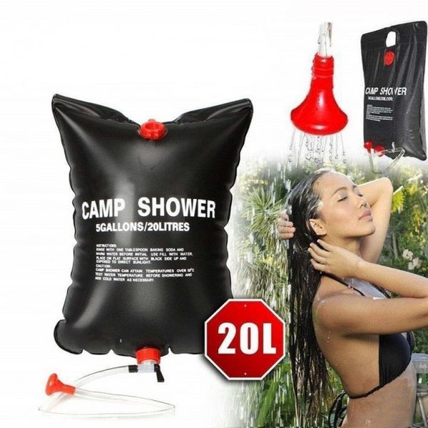 Душ туристический Easy Camp Solar Shower 20 л / Душ для дачи / Походный душ id_2489 фото