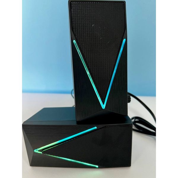 Колонки для ПК компьютера, ноутбука Speaker E-1062 Mini Digtal Led id_2599 фото