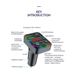 FM-трансмиттер модулятор CAR F18 RGB 12-24V Wireless car kit 2 USB id_2431 фото 6