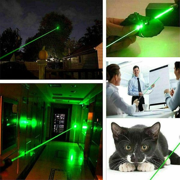 Мощнейшая лазерная указка / пушка Laser B019 GREEN (B017) 5000mW 532nm 10000m встроенный аккумулятор id_3065 фото