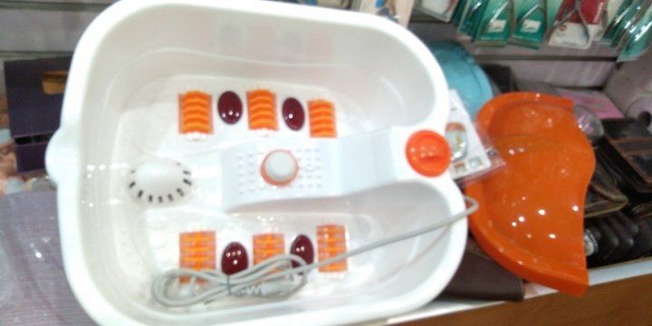 Ванночка массажер для ног Multifunction Footbath Massager RF-368A-1 гидромассажная Ванна для ступней id_2616 фото