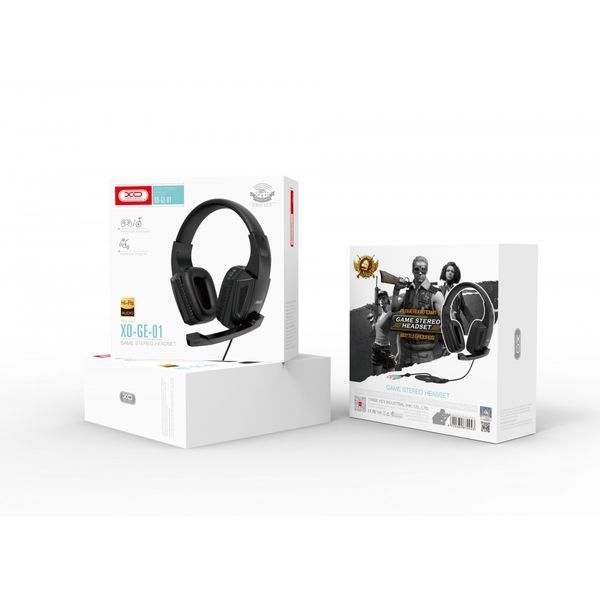 Игровые наушники с микрофоном XO GE-01 гарнитура 1634724250 фото