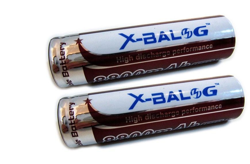 Аккумулятор Li-Ion X-BALOG 18650 8800 mAh 4.2V 1073709569 фото