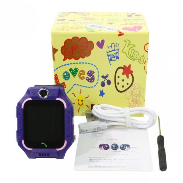 Детские часы Smart Baby Watch Z6 с GPS, магнитная зарядка, SIM + камера id_2492 фото