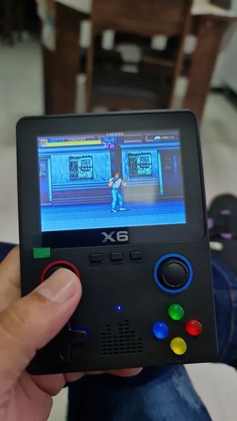 Портативная игровая консоль приставка GAME COMSOLE X6, 3,5" IPS-экран, 10000 игр 11 платформ, 2000mAh id_3047 фото