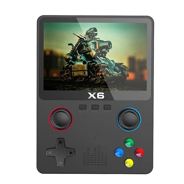 Портативная игровая консоль приставка GAME COMSOLE X6, 3,5" IPS-экран, 10000 игр 11 платформ, 2000mAh id_3047 фото