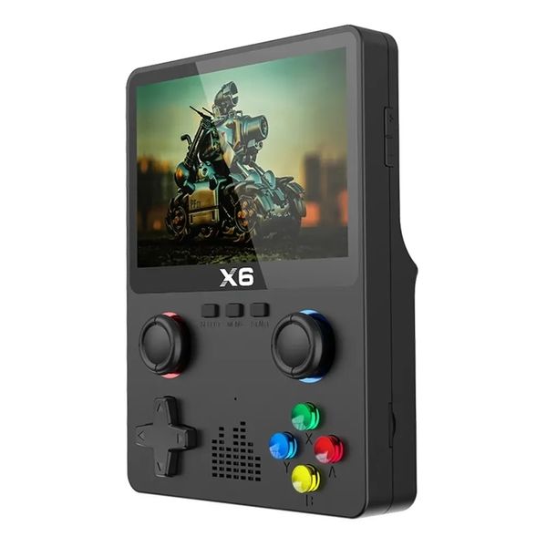 Портативная игровая консоль приставка GAME COMSOLE X6, 3,5" IPS-экран, 10000 игр 11 платформ, 2000mAh id_3047 фото