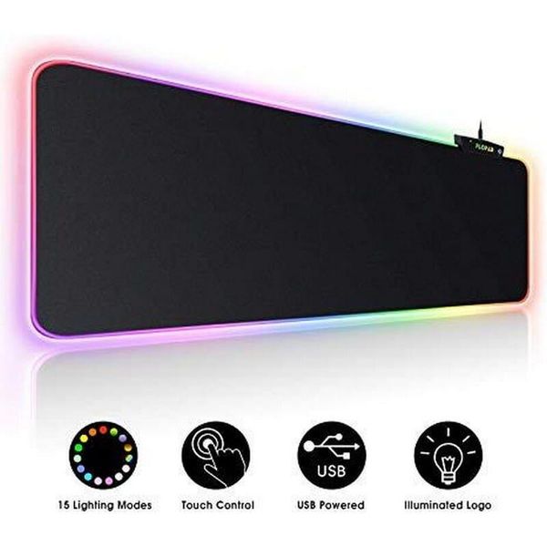 Игровая поверхность 800*300 RGB, коврик для мыши Rasure RS-01 с LED подсветкой 1640955126 фото