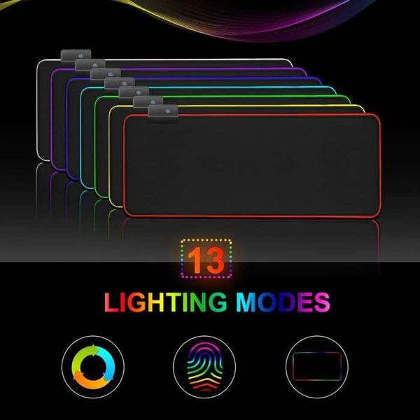 Игровая поверхность 800*300 RGB, коврик для мыши Rasure RS-01 с LED подсветкой 1640955126 фото