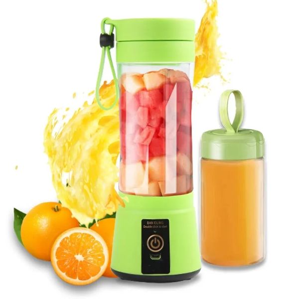 Портативный фитнес блендер Smart Juice Cup Fruits миксер, шейкер USB 1183084292 фото