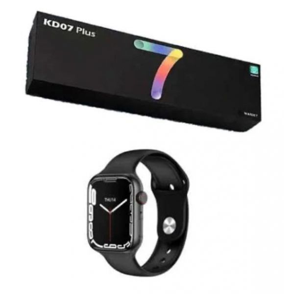 Смарт-годинник Smart Watch KD07 Plus series 7 Aluminium Black id_2641 фото