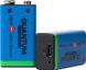 Аккумулятор литий-ионный Quantum USB Li-ion CR9V, 600mAh в кейсе, 1 шт id_2762 фото 1