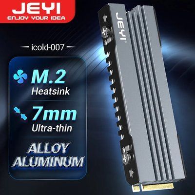 Радіатор для SSD, M2, 2280, nvme JEYI Cooler id_2611 фото