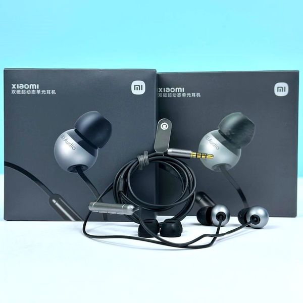 Наушники Xiaomi Mi Dual Magnetic Super Dynamic Unit Earphone 3.5mm id_3089 фото