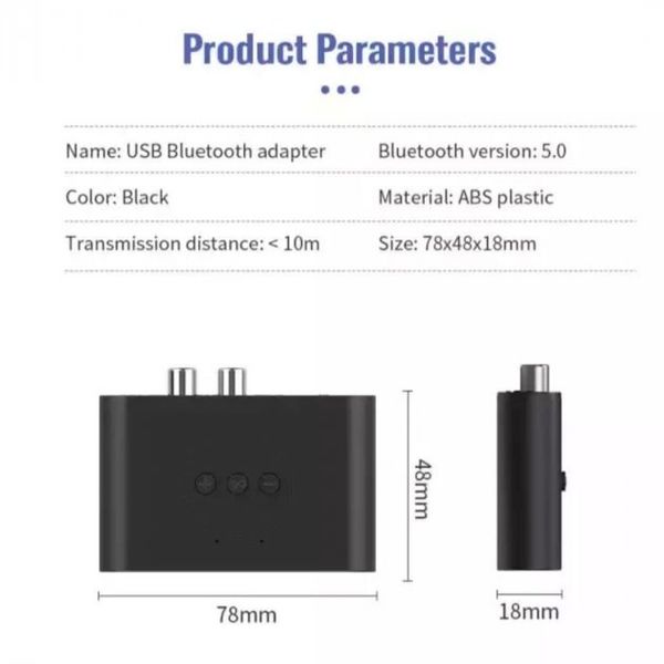 NFC Bluetooth адаптер 5.0 BLS-B21 аудио приемник стерео ресивер id_2543 фото