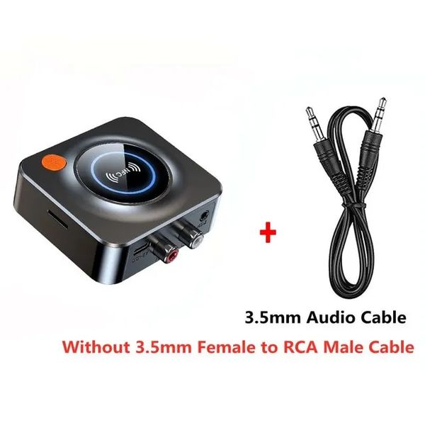 NFC Bluetooth адаптер 5.1 C52 аудио приемник стерео ресивер Stereo Music Wireless Bluetooth Receiver TF Card RCA 3.5mm AUX id_2685 фото