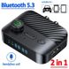 NFC Bluetooth адаптер 5.3 C68 аудио приемник стерео ресивер id_2656 фото 1