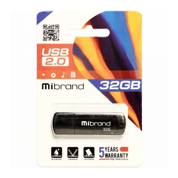 USB флеш Mibrand Grizzly 32GB 2.0 Флеш-накопитель 1490444921 фото