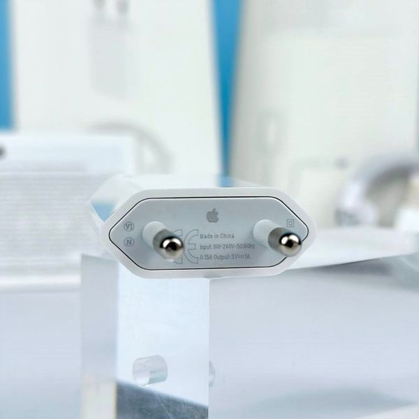 Сетевое зарядное устройство для Apple iPhone 5W USB + кабель USB to Lightning (MD813ZM/A) id_2753 фото