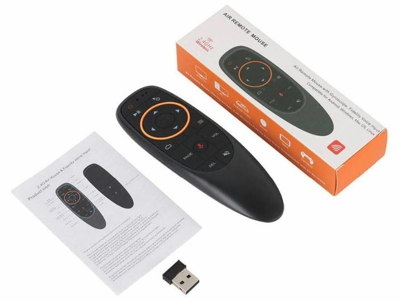 Пульт с голосовым управлением Fly Air mouse, аэромышь G10S ,микрофон, гироскоп 1149070099 фото