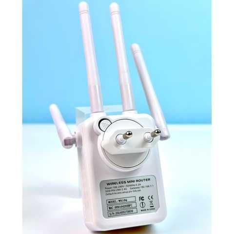 Репітер підсилювач WiFi сигналу з 4-ма антенами ретранслятор Pix