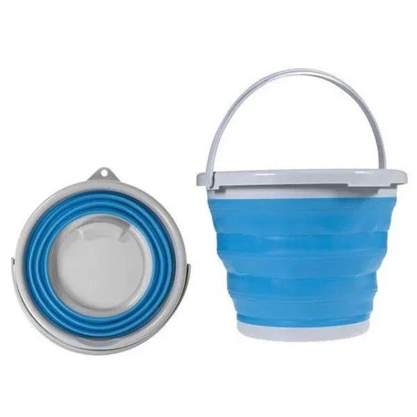 Складное туристическое ведро COLLAPSIBLE BUCKET 10 ЛИТРОВ 7106 фото