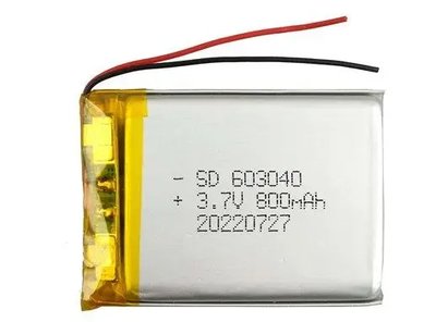 Акумулятор універсальний літій-полімерний 800mAh з драйвером контролером id_2517 фото