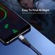 Кабель магнітний для зарядки телефону, смартфона Ugreen USB Type C Android 100см 3A Чорний 1438829955 фото 2