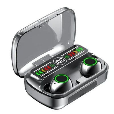 Бездротові навушники True Wireless TWS M100 Bluetooth V5.3 Black id_2811 фото
