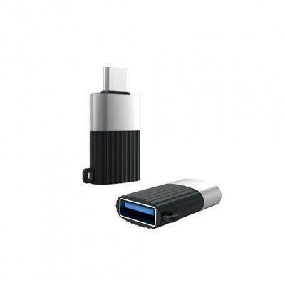 Перехідник OTG XO NB149F USB 2.0 to Type-C Black id_2559 фото