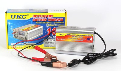 Зарядний пристрій для автомобільних акумуляторів UKC Battery Charger 12V, 10A, MA-1210A 1073694384 фото