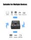 2 in 1 Splitter HD 1x2/2x1 Switch Connector HDMI splitter разветвитель, hub 2 порта 4K 60Hz, 2K, 1080p id_2508 фото 1