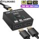 2 in 1 Splitter HD 1x2/2x1 Switch Connector HDMI splitter разветвитель, hub 2 порта 4K 60Hz, 2K, 1080p id_2508 фото 9