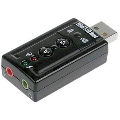 Звуковая карта внешняя 7.1 Surround USB sound card 810985529 фото