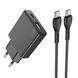 Сетевое зарядное устройство Hoco N38 Delgado PD20W+QC3.0 Type-C to Type-C id_3378 фото 2